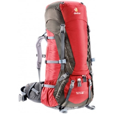     Deuter Aircontact 60+10 SL cranberry-stone