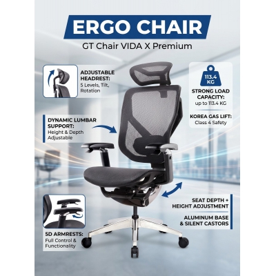 ������� ������������ ������ GT Chair VIDA X