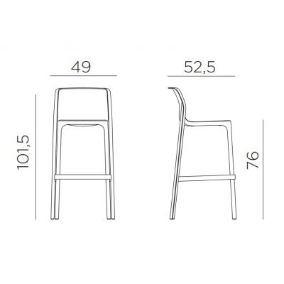   Nardi Net Stool