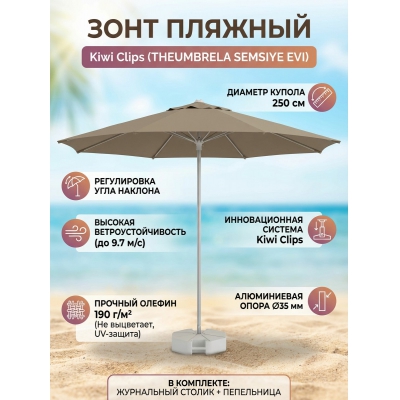 ���� ������� ���������������� ������� Theumbrela Semsiye Evi Kiwi Clips 50-1011-25/TILT/S/2709