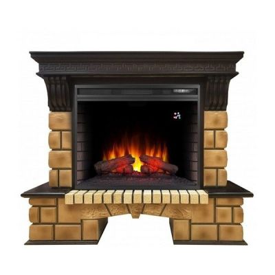   Real Flame Stone Brick   Epsilon 26 S IR