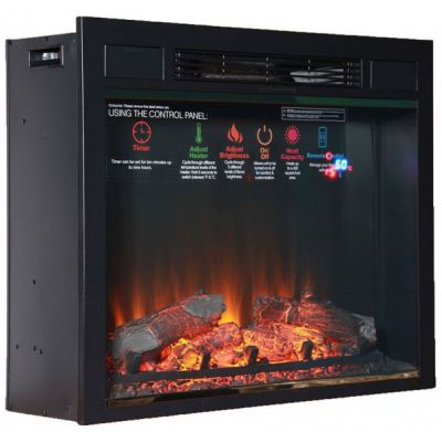 InterFlame Sirius 30 Led FX Black/Brass