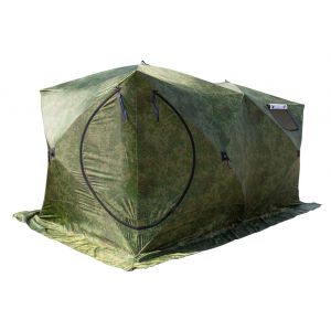 Палатка СТЭК КУБ-3 ДУБЛЬ Пиксель Палатка СТЭК КУБ-3 ДУБЛЬ Пиксель