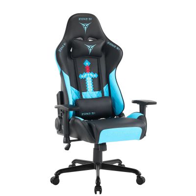   ZONE 51 MINECRAFT SWORD Black-Cyan